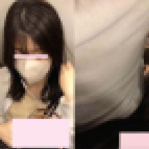 地震の影響で満員の車内で美女にガチ痴漢した サンプル画像