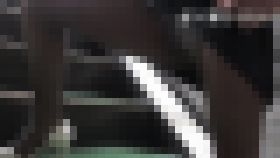 素人娘 Y子のフェチ教育 マンションの階段でスカートを捲りあげておじさんにパンスト越しのパンツを見せる調教編 4K相当画質　サンプル画像2