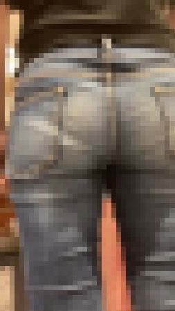 食い込みママ風デニ尻344　サンプル画像3