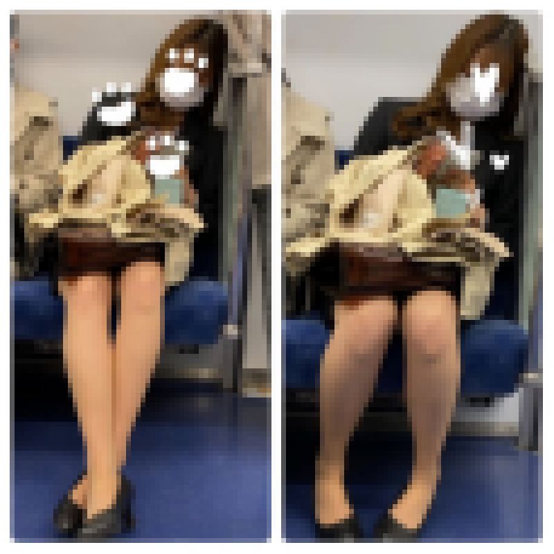 長編シリーズ478 S級美人スーツお姉さんの対面エロ過ぎるパンスト美脚 サンプル画像