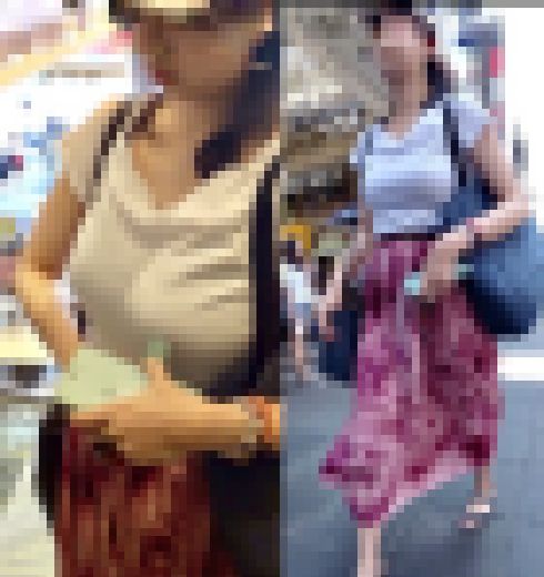 ロン爺の４Ｋピタパン女532　美乳スレンダーお姉さんをガン見　サンプル画像2