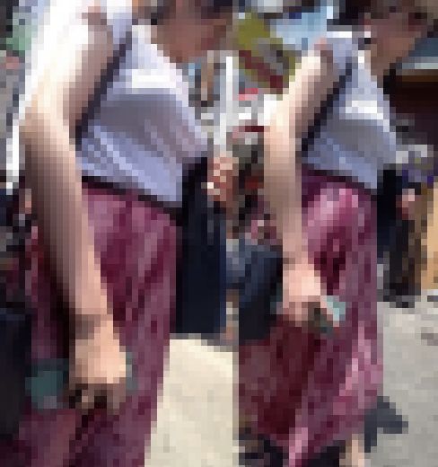 ロン爺の４Ｋピタパン女532　美乳スレンダーお姉さんをガン見　サンプル画像3