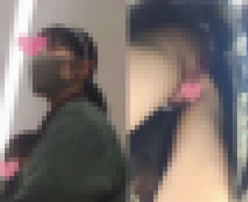 某アイドル似 お顔がかなり可愛い女の子のピンクサテンパンツ♡ サンプル画像