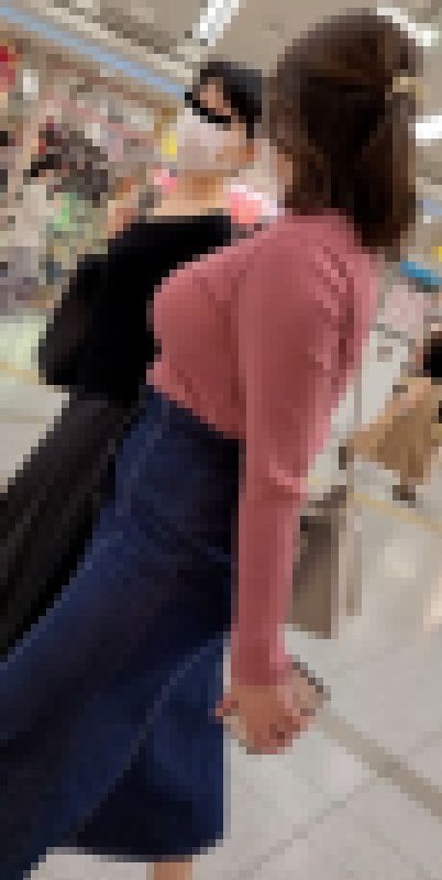 超爆乳なピンクニット乳な猛烈おっぱいOLさん299 サンプル画像