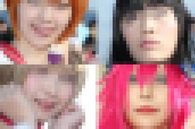 【セット販売】コスプレイヤーの顔面アップ004~006 サンプル画像