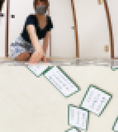 秋の田のかりほの庵の苫をあらみわが衣では露にぬれつつ　サンプル画像3