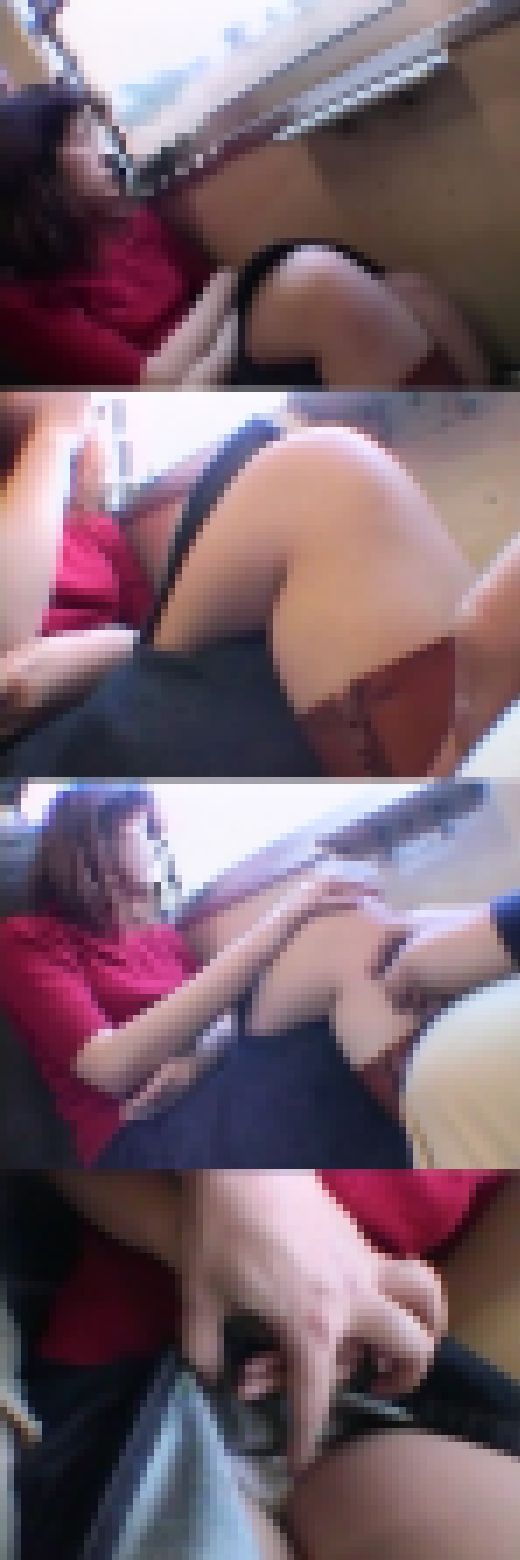 現地募集で田舎の純情アルバイトむっちり女子大生ガチ顔NG痴漢バイト サンプル画像1