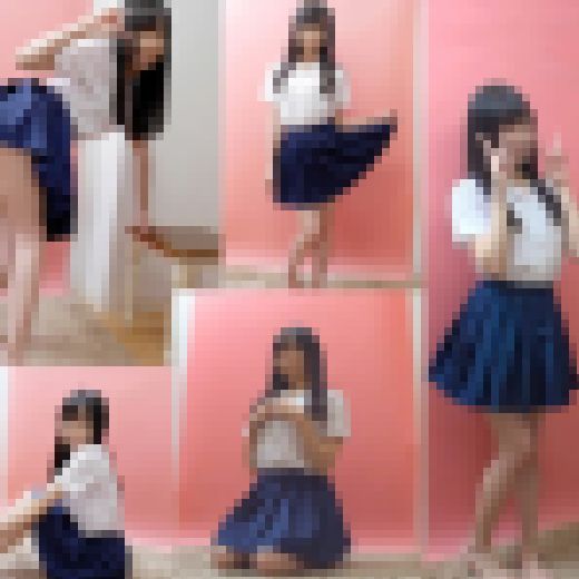 素人パンチラ in 自宅で個人撮影会 vol.100 リアル学生服♥イチゴパンツ史上最強の美少女 しのちゃん「撮られ サンプル画像