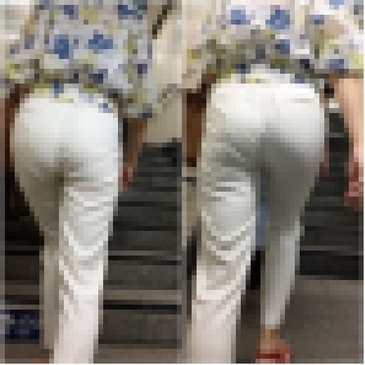 《プルルン尻肉のエロさが際立つ白スラックス》 No.1994【Part2・やっぱり働くセレブOLのお尻はエロい！！】　サンプル画像1