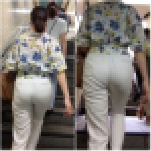 《プルルン尻肉のエロさが際立つ白スラックス》 No.1994【Part2・やっぱり働くセレブOLのお尻はエロい！！】　サンプル画像2