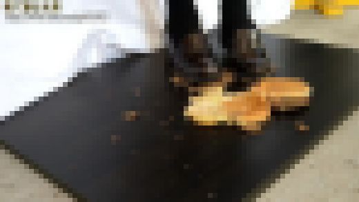 7-4　制服ローファーでハンバーガーを３つぐちゃぐちゃにする　お得セット　サンプル画像3