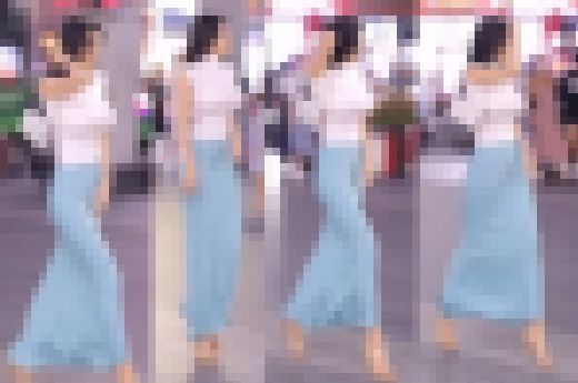【大きな胸を揺らして歩くwwセクシーお姉さんを盗撮!!】 サンプル画像1