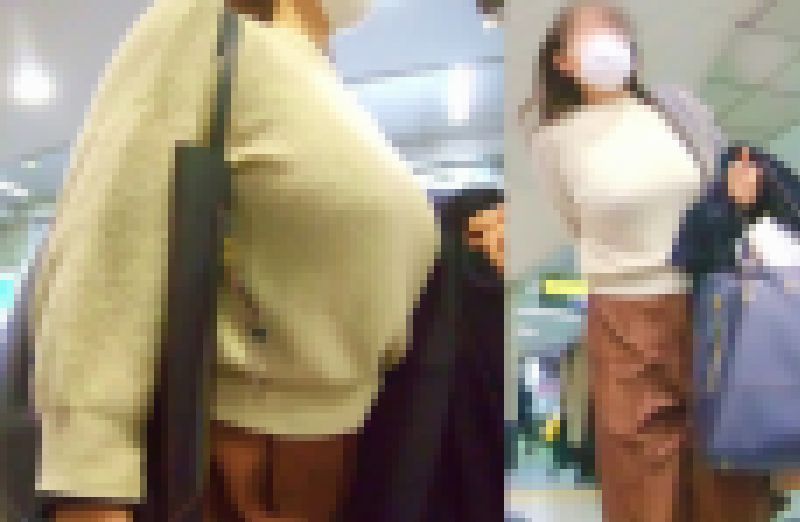 No.623童顔×爆乳のおっぱいだけ全集中して急成長まっしぐらお嬢さんに密着取材 サンプル画像