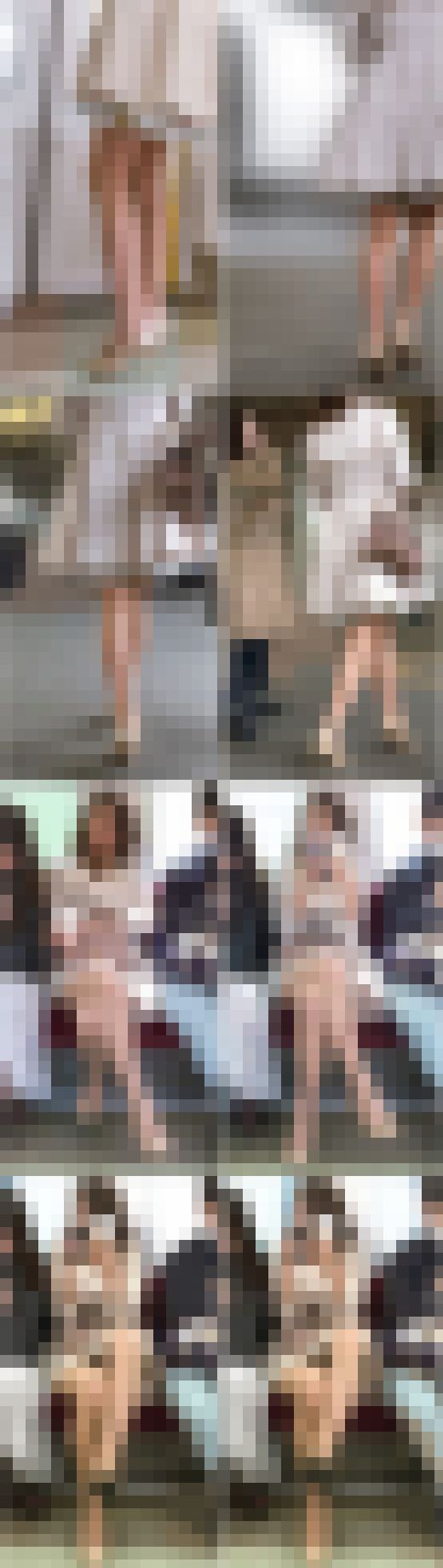 【11/7まで顔出し】神クラス美女JDが睨みながらスト越しパンティ何回も見せてくれる【音有り再販】　サンプル画像1