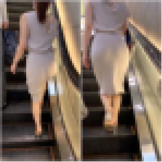 《Part3・エスカレーターで味わえる興奮》 No.2015【S字ラインの美女が再登場！！！】　サンプル画像1