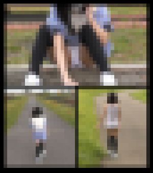公園C少女(周りからぱんつ見えても気にせず遊ぶちっこいボブ子) サンプル画像