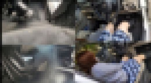 加奈子ちゃんの制服ローファーでアクセルペダル踏み　サンプル画像2