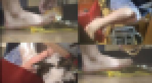 さなちゃんのピアノペダル踏み＆クラッシュ　サンプル画像1