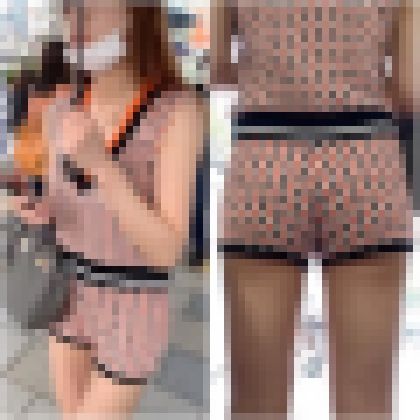 《Vol1・AVに居そうな激カワ淫ビッチGAL》 No.2021【短過ぎてヒョコッとハミ出す尻肉】 サンプル画像
