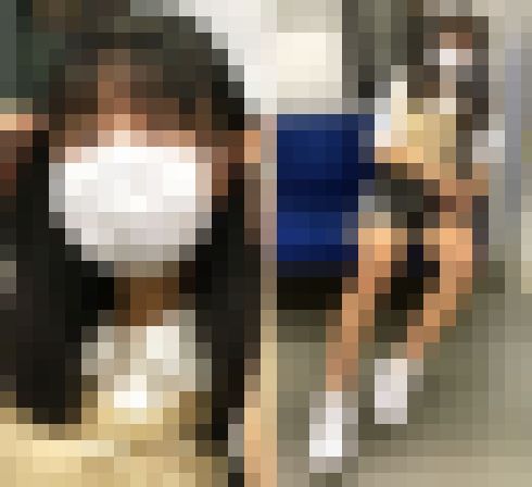 無防備な体勢で美味しそうな生脚を見せてくれたアイドル顔の女子大生（其の五） サンプル画像