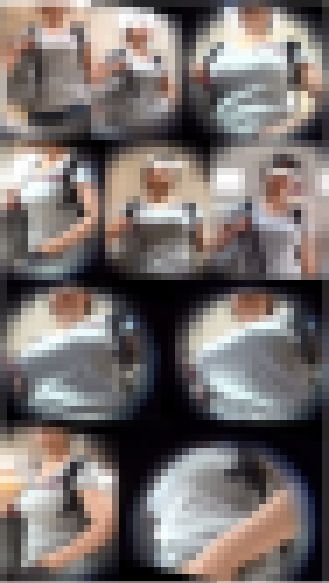 【街撮り動画Part136】メガネ女子の巨乳揺れまくり　サンプル画像1