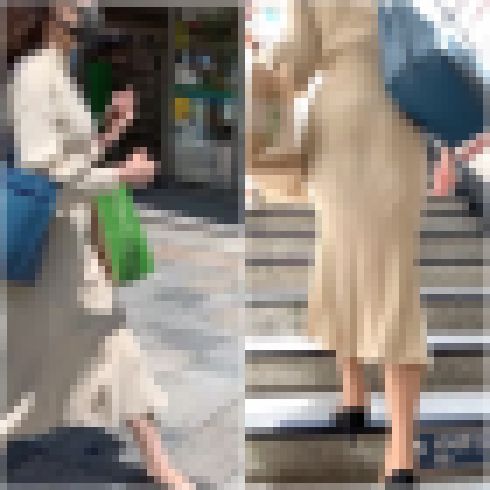 《Part2 ・ニット生地の膨らみは男のツボをついている》 No.2034【リアルマーメイド！？超美女のニットワンピース姿】 サンプル画像