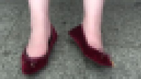 【再販】幽霊みたいなパンプス女、丸見え サンプル画像