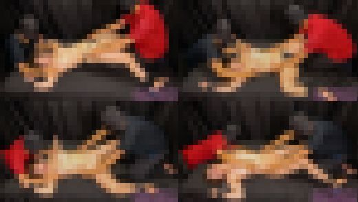 【M/F】巨乳美女を全裸にひん剥いて四肢拘束くすぐり【ウルトラハード】【美園和花】　サンプル画像1