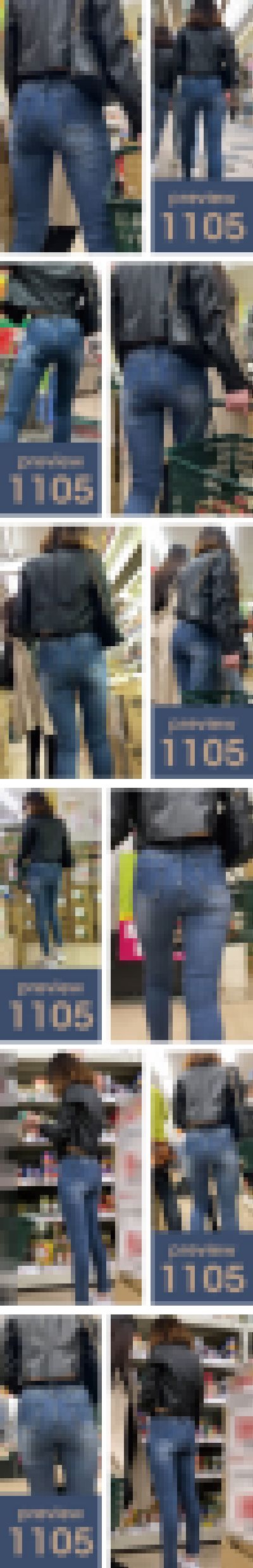 【1105】思わず飛び出すベタなセリフ…「ここにあるどんなおかずよりもおかずじゃねえかよ！」ピチピチスキニージーンズ女子　サンプル画像2