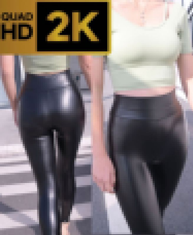 プレミア4K 皮レギンス超絶美人!①めちゃエロボディです サンプル画像