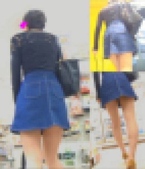 ◆◇スレンダーお姉さんのTバックにくっきり浮いたマ○スジがヤバイwwwww◆◇　サンプル画像2