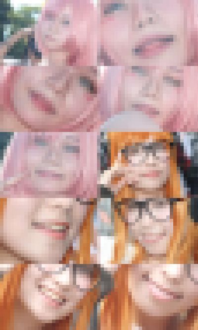 【セット販売】コスプレイヤーの顔面アップ016~018　サンプル画像1