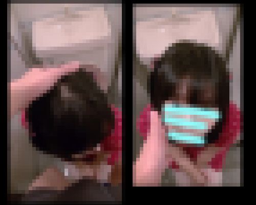 公衆便所連込痴漢 個人撮影 素人炉裏 クソ勃起する可愛さ　サンプル画像1