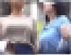 【街撮り動画Part158】OLさん2人の巨乳揺れ サンプル画像