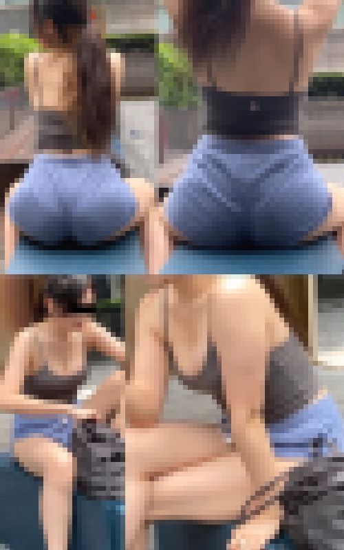 【フルHD】Vol2 ノーブラ乳揺れ巨乳！強烈な肉尻　サンプル画像3