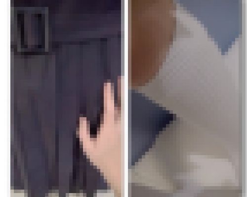 長めのスカートから 白ソックスの足 美脚フェチにたまらない　サンプル画像1