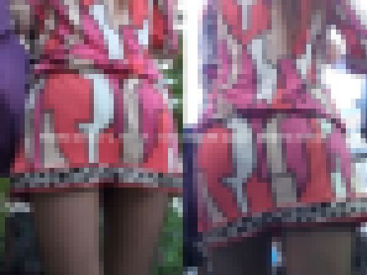 ★【柄物ワンピースの女性】★PS MOVIE STYLISH-FH 121　サンプル画像1
