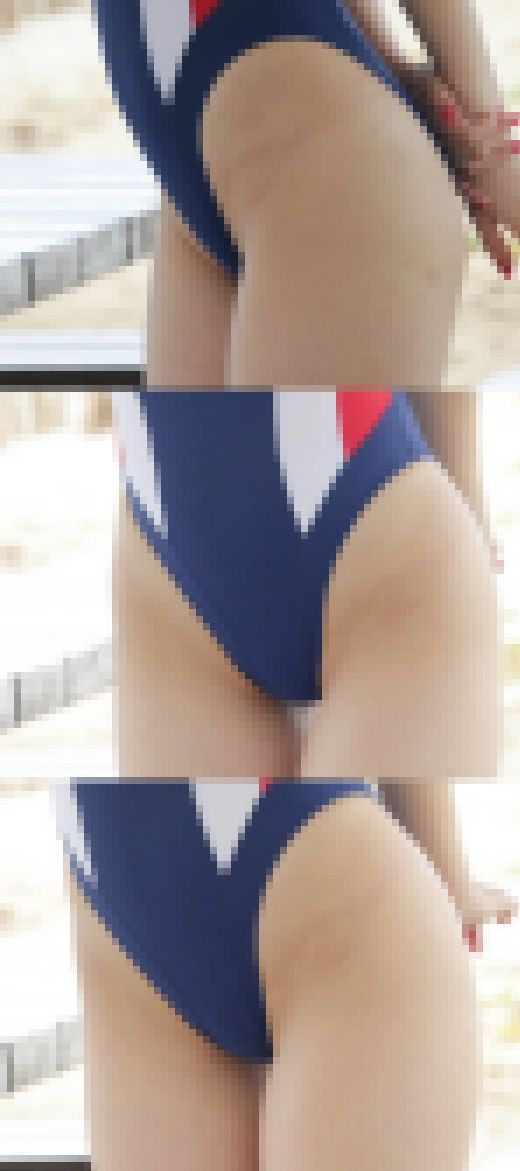 【写真】パンと張った白肌美ヒップでハイレグR●ALISE美女のビーチサイド　高画質180枚！ vol.3　サンプル画像2