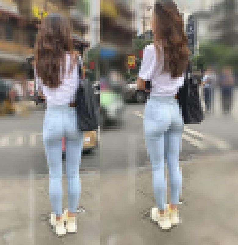 写真集880枚！スキニージーンズ神尻　ピタパンジーンズ見てるだけでムラムラしてくる尻。 サンプル画像