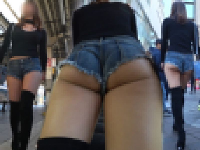【高画質・超高画質】オムニバス尻ーズ「ショーパン編」3名収録　下尻出して何か悪いの？イケイケギャルのぷりッケツ♪ サンプル画像
