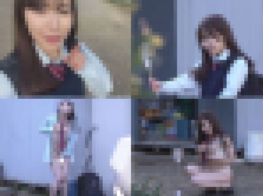 【名門私立女子校】清楚な見た目で自撮り露出する名門私立校のド変態優等生に凸してみた【個撮】　サンプル画像1