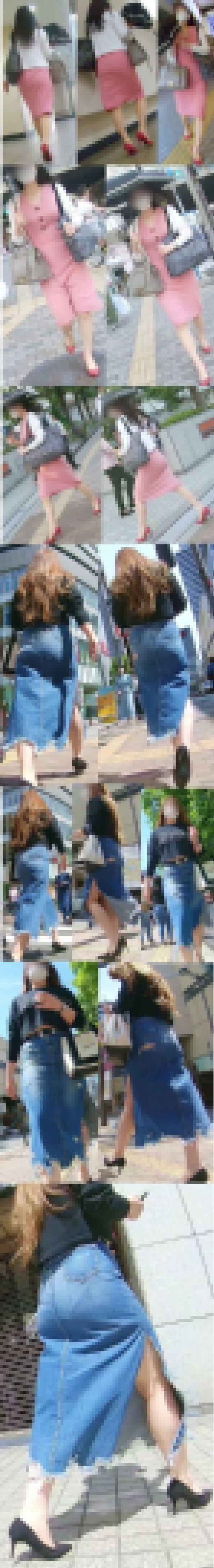 No.646【セット】ダブルナマ美脚がまぶしくてずっと見ていられるステキセット　サンプル画像1