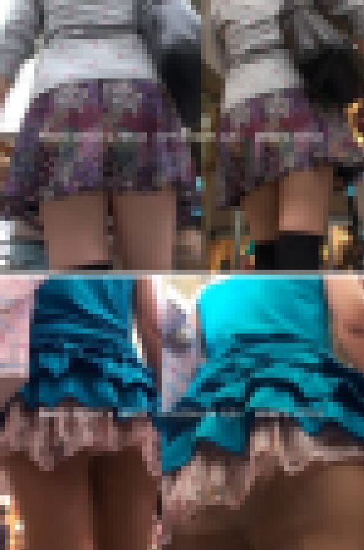 ★【ひらひらのミニスカとパンスト越しの白パンティー】★PS MOVIE STYLISH-FH 125　サンプル画像1