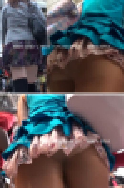 ★【ひらひらのミニスカとパンスト越しの白パンティー】★PS MOVIE STYLISH-FH 125　サンプル画像2