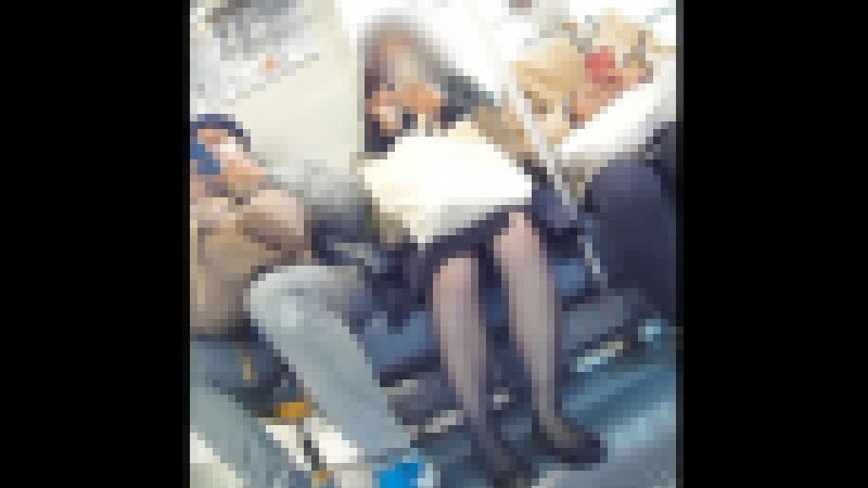 【対面さん1】黒ストお姉さん サンプル画像