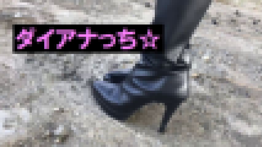 クラッシュ動画 魚の踏みつぶし 屋外編 NO.02【私物のブーツ】 サンプル画像