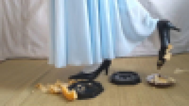 9-2　パンプスのまま上がり込んできたお嬢様がケーキを滅茶苦茶に踏みにじる サンプル画像