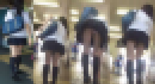 【2セット】制服娘&OLお姉さんのエロ透けパンツ盗撮動画セット2 サンプル画像2