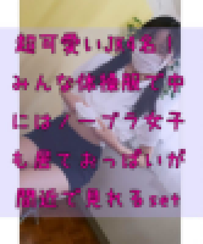 【新作4名SET】【30％OFF】超可愛い発育途上なおっぱい達がノーブラ同然に・・・！体操服ver. サンプル画像