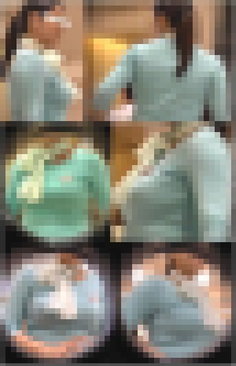 【街撮り動画Part181】Gカップ美容部員さんを至近距離から撮影　サンプル画像1